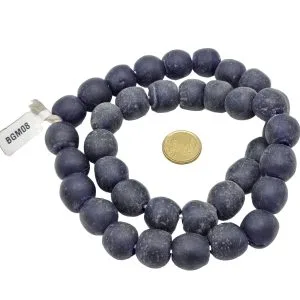 Collar de vidrio bolas