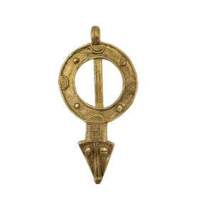 Colgante de bronce hecho a mano
