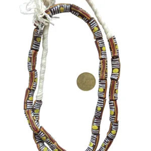 Tiras de vidrio de Ghana con dibujos