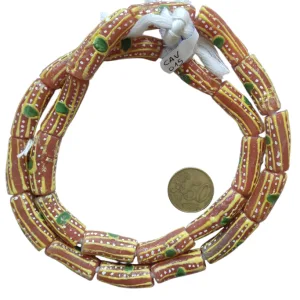 Tiras de vidrio de Ghana con dibujos