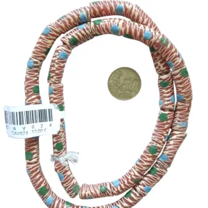 Tiras de vidrio de Ghana con dibujos