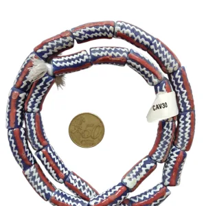 Tiras de vidrio de Ghana con dibujos