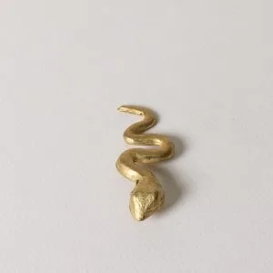 Serpiente de bronce pequeña