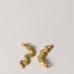 Serpiente de bronce muy pequeña (Pack de 2 piezas)