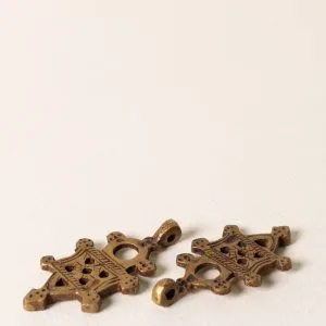 Cruz de bronce (Pack de 2 piezas)