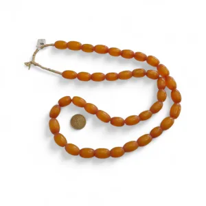 Collar de ámbar de resina africana