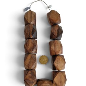 Tiras de cuentas de madera