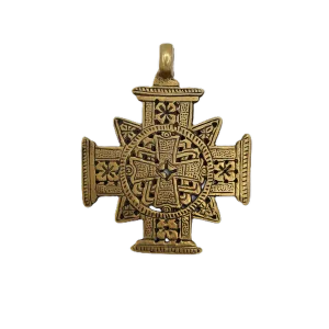Cruz de bronce