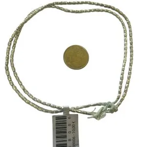 Tiras de bronce plateada  TUB