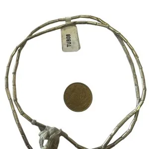 Tiras de bronce plateada  TUB