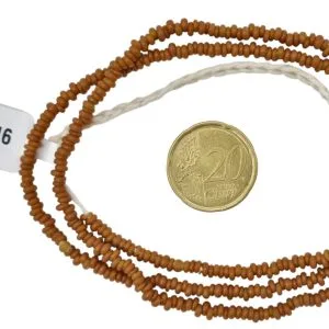 Collar de cuentas de vidrio  donuts- pequeñas