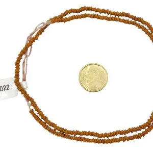 Collar de cuentas de vidrio  donuts- pequeñas
