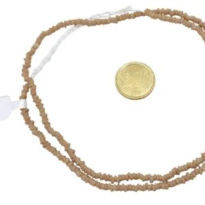 Collar de cuentas de vidrio  donuts- pequeñas