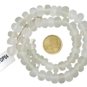 Collar de cuentas de vidrio glaseado