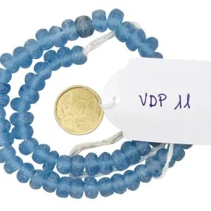 Collar de cuentas de vidrio glaseado
