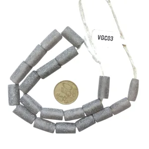 Collar de cuentas de vidrio glaseado
