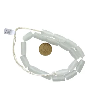 Collar de cuentas de vidrio glaseado