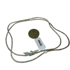 Tiras de bronce plateada   2 mm