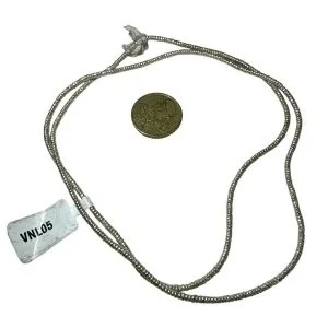 Tiras de bronce plateada  3 mm