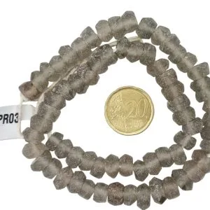 Collar de cuentas de vidrio glaseado