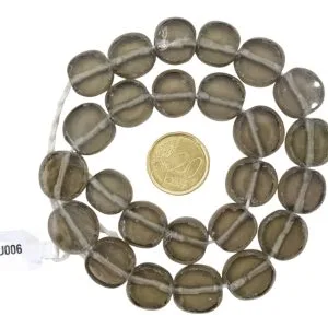 Collar de cuentas de vidrio glaseado