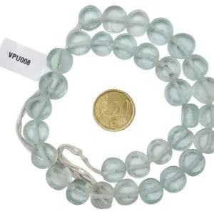 Collar de cuentas de vidrio glaseado