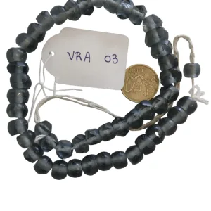 Collar de cuentas de vidrio glaseado