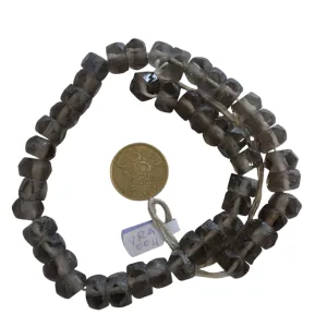 Collar de cuentas de vidrio glaseado