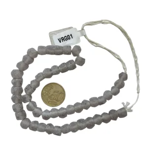 Collar de cuentas de vidrio glaseado