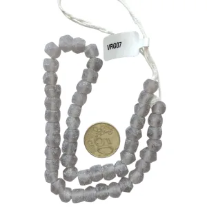 Collar de cuentas de vidrio glaseado