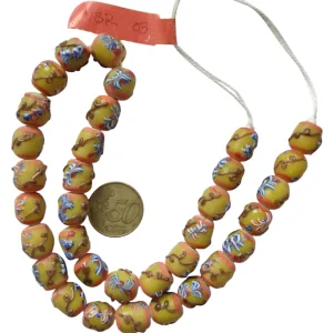 Tiras de vidrio de bolas venecianas