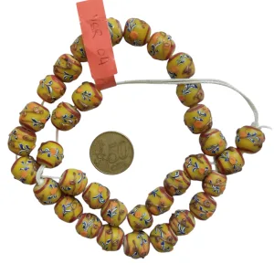 Tiras de vidrio de bolas venecianas