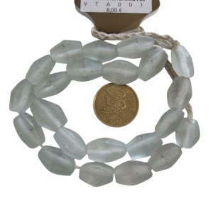 Collar de cuentas de vidrio glaseado