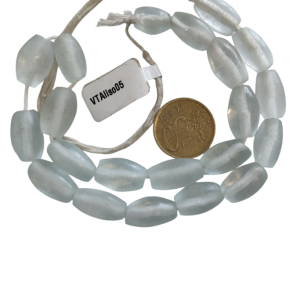 Collar de cuentas de vidrio glaseado
