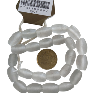 Collar de cuentas de vidrio glaseado