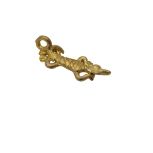 Cocodrilo de bronce muy pequeño (Pack de 2 piezas)