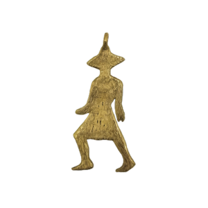 Máscara de bronce hecha a mano