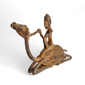 JINETE A CAMELLO DE BRONCE