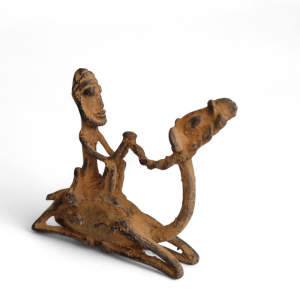 JINETE A CAMELLO DE BRONCE
