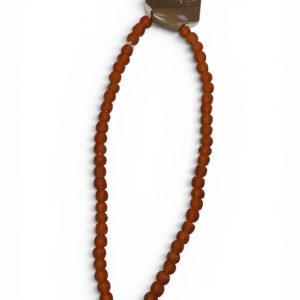 Collar cuentas de vidrio de Ghana pequeñas