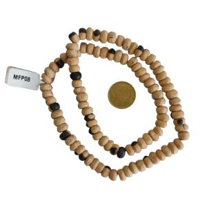 Tiras de cuentas de madera