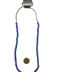 Collar cuentas de vidrio de Ghana pequeñas