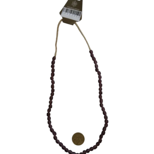 Collar cuentas de vidrio de Ghana pequeñas